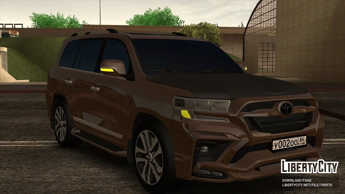 Toyota Land Cruiser 200 2017 / GTA San Andreas