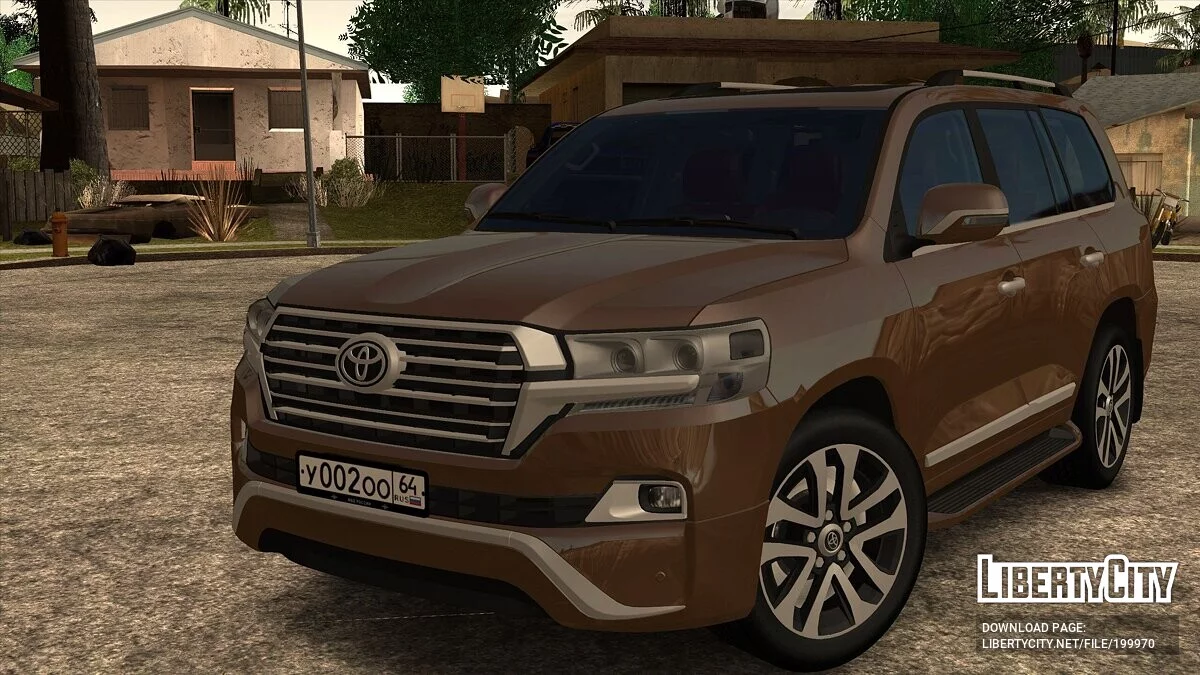 Toyota Land Cruiser 200 2017 / GTA San Andreas