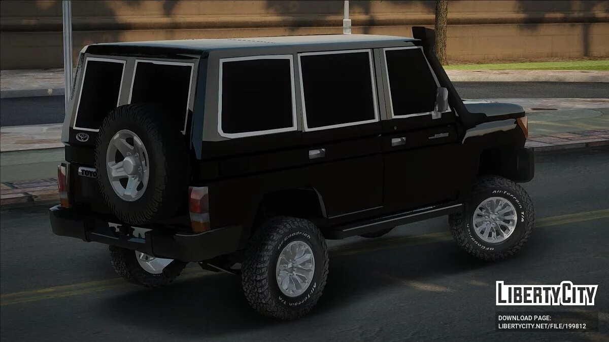 Toyota Land Cruiser 4x4 / GTA San Andreas