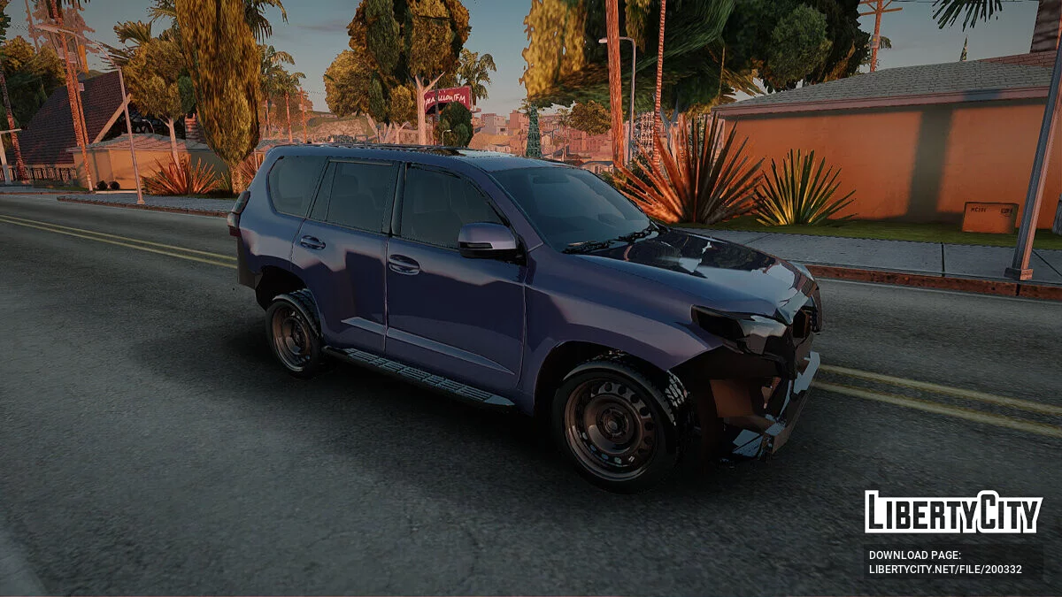 Toyota Land Cruiser Prado 150 / GTA San Andreas