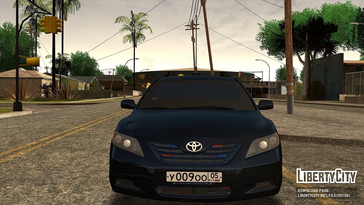 Скачать Toyota Camry V40 Броня Rida для GTA San Andreas