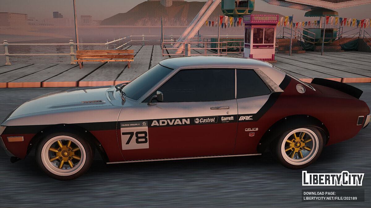 Скачать Toyota Celica GT 1976 Rally Group A для GTA San Andreas