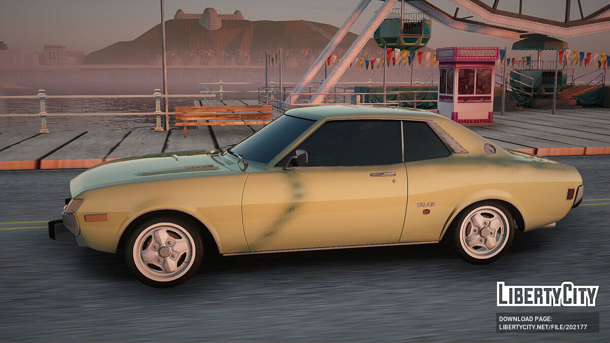 Скачать Toyota Celica GT 1976 для GTA San Andreas