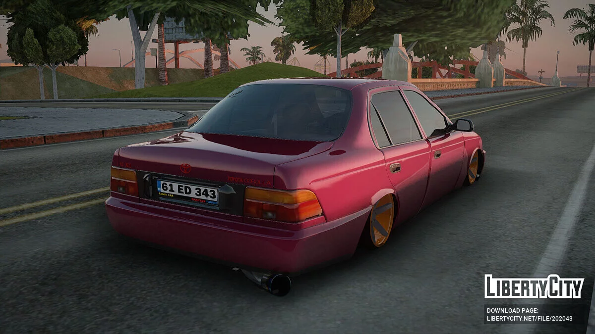 Toyota Corolla ENS Tuning / GTA San Andreas