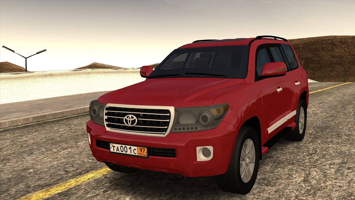 Скачать Toyota Land Cruiser 200 Бронированная 412223 Rida для GTA San  Andreas