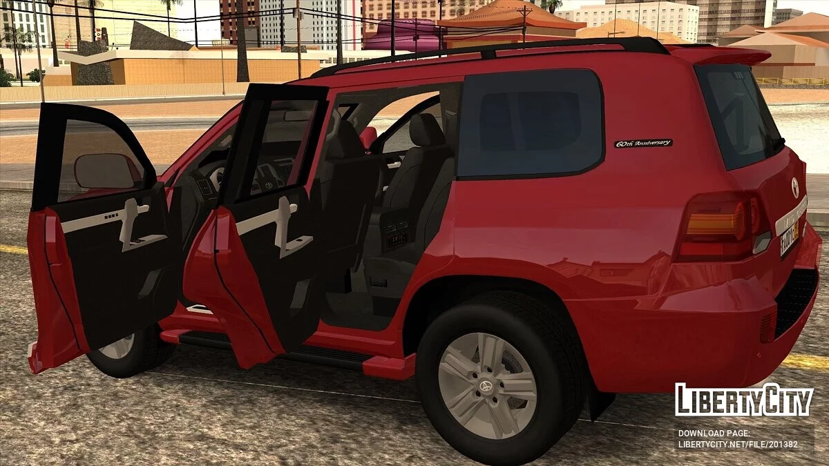 Toyota Land Cruiser 200 Бронированная 412223 Rida / GTA San Andreas