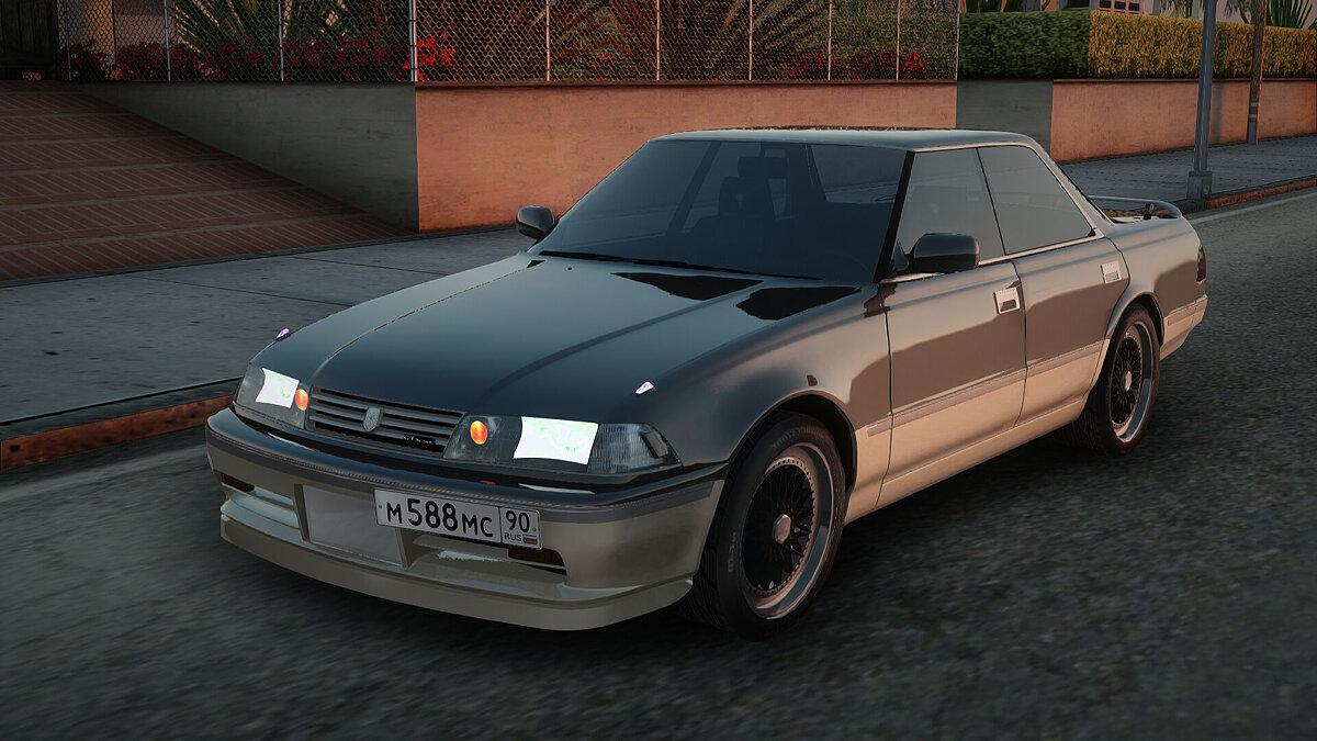 Скачать Toyota Mark II 2.5GT TwinTurbo (JZX81) для GTA San Andreas