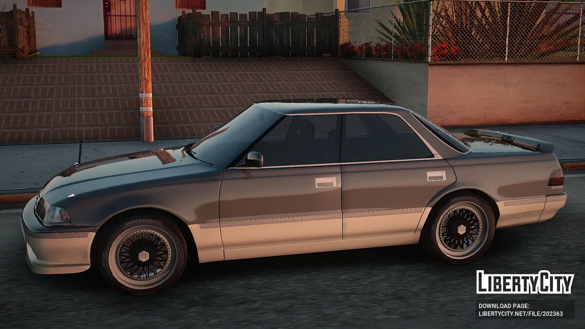 Toyota Mark II 2.5GT TwinTurbo (JZX81) / GTA San Andreas