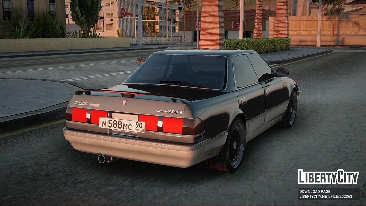 Toyota Mark II 2.5GT TwinTurbo (JZX81) / GTA San Andreas