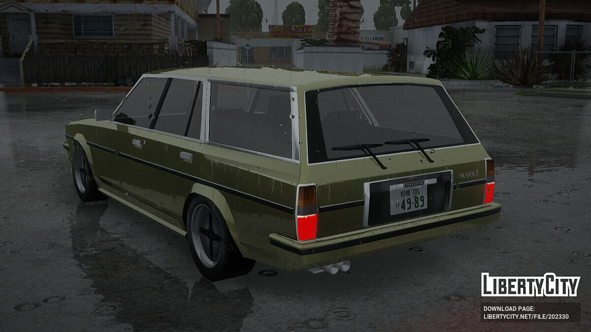 Скачать Toyota Mark II Wagon (GX70) для GTA San Andreas