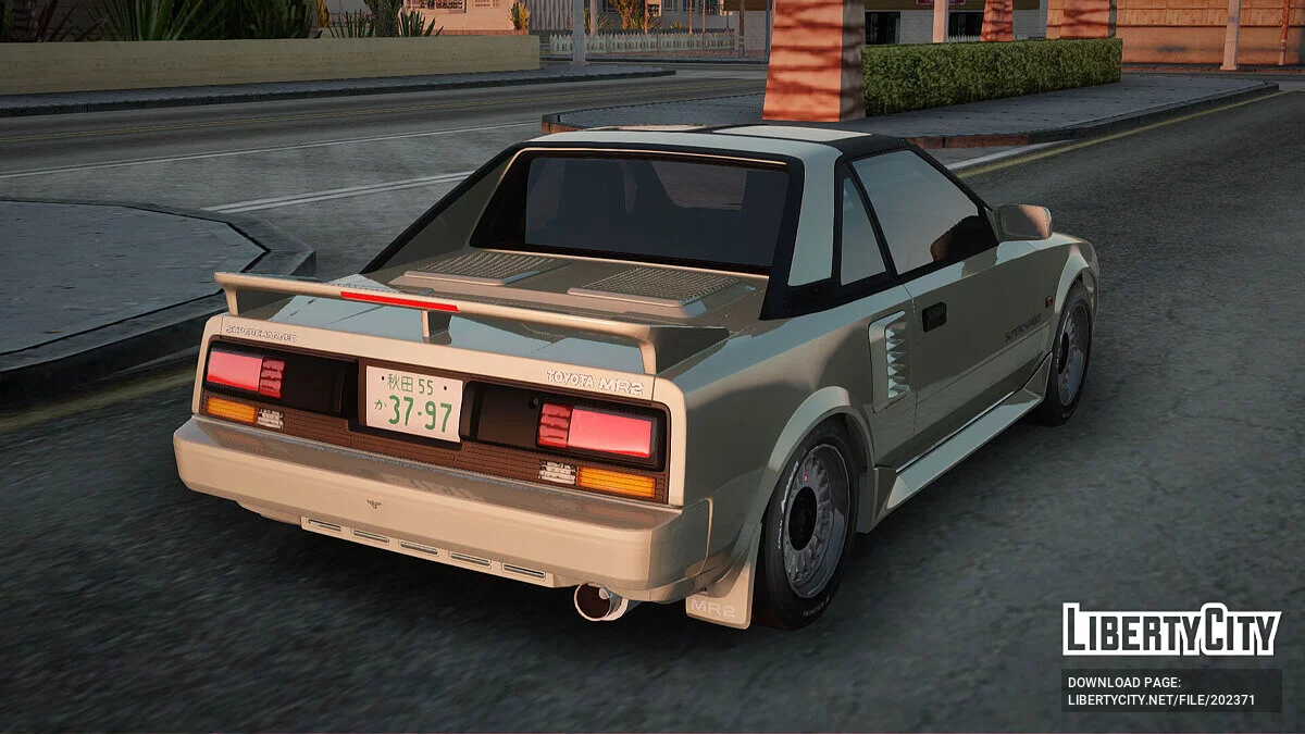 Toyota MR2 1600 G-Limited (AW11) / GTA San Andreas