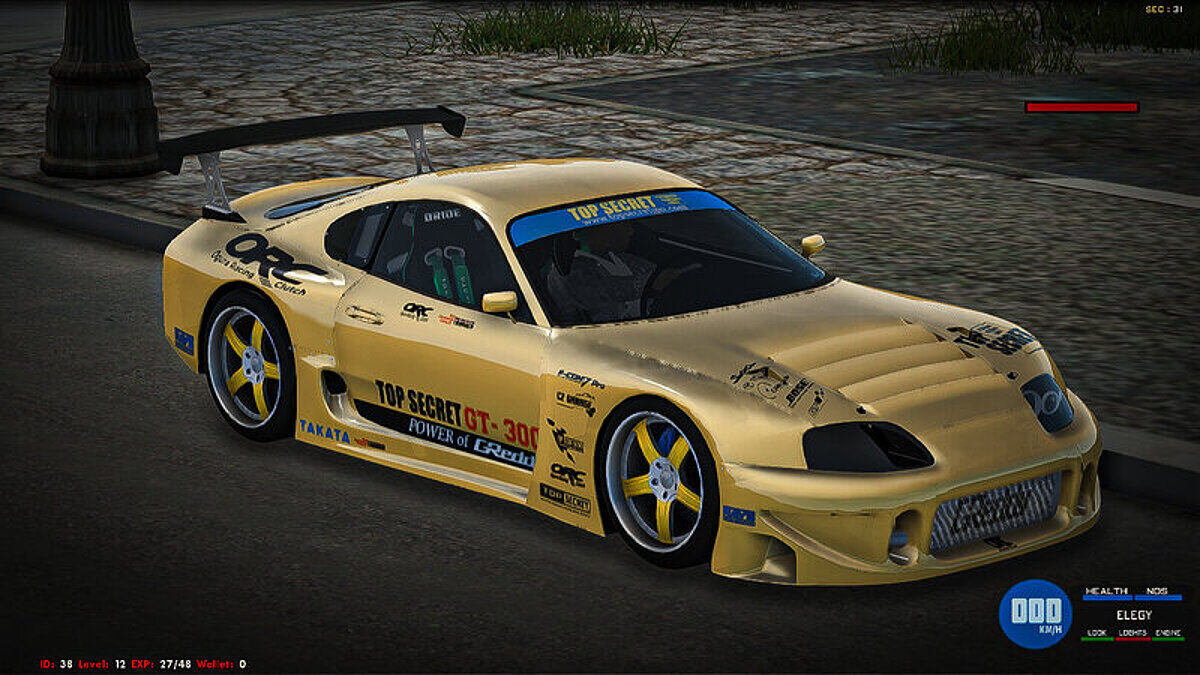 Скачать Toyota Supra Top-secret GT300 для GTA San Andreas