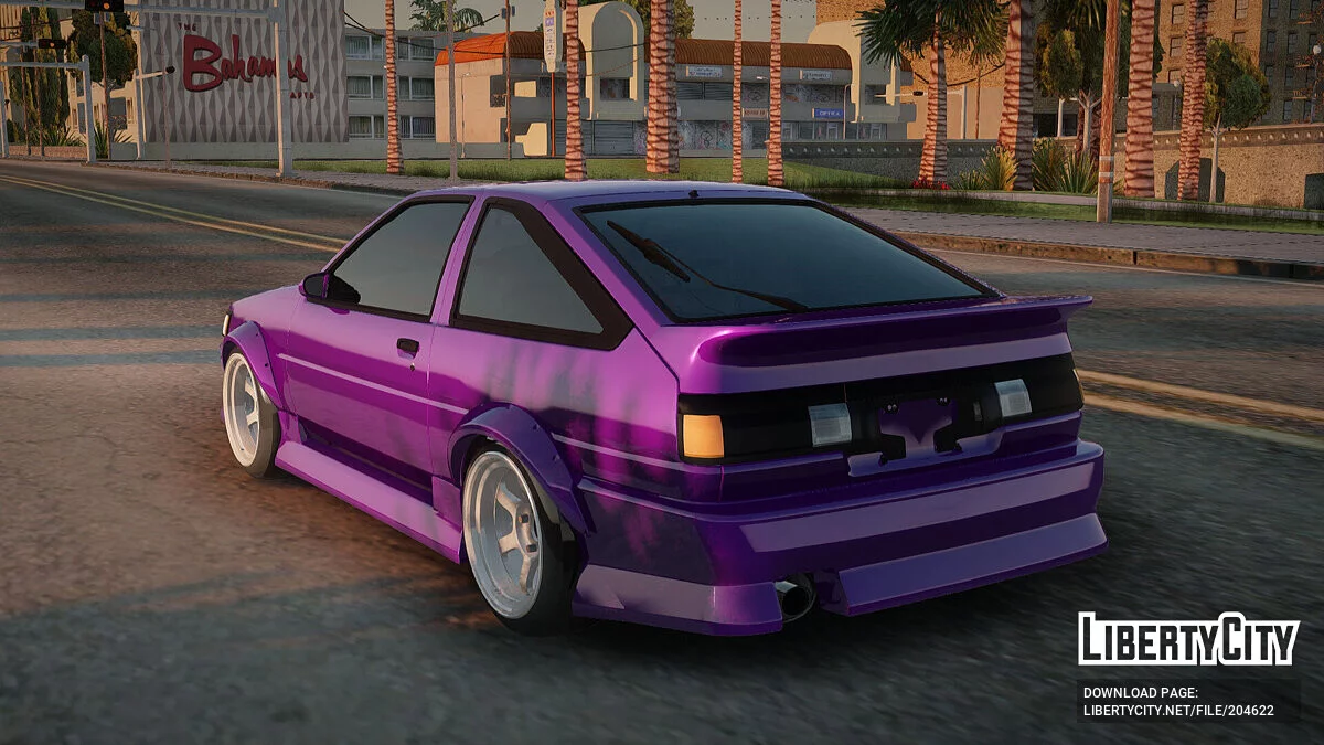 Toyota AE86 / GTA San Andreas