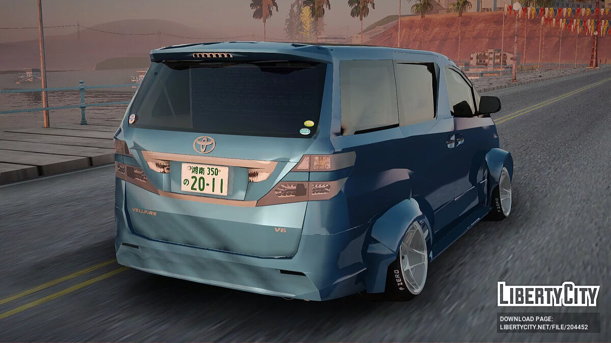 Toyota Vellfire S Class / GTA San Andreas