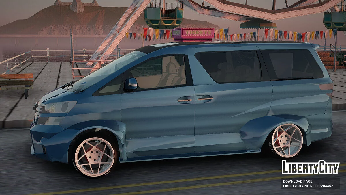Toyota Vellfire S Class / GTA San Andreas