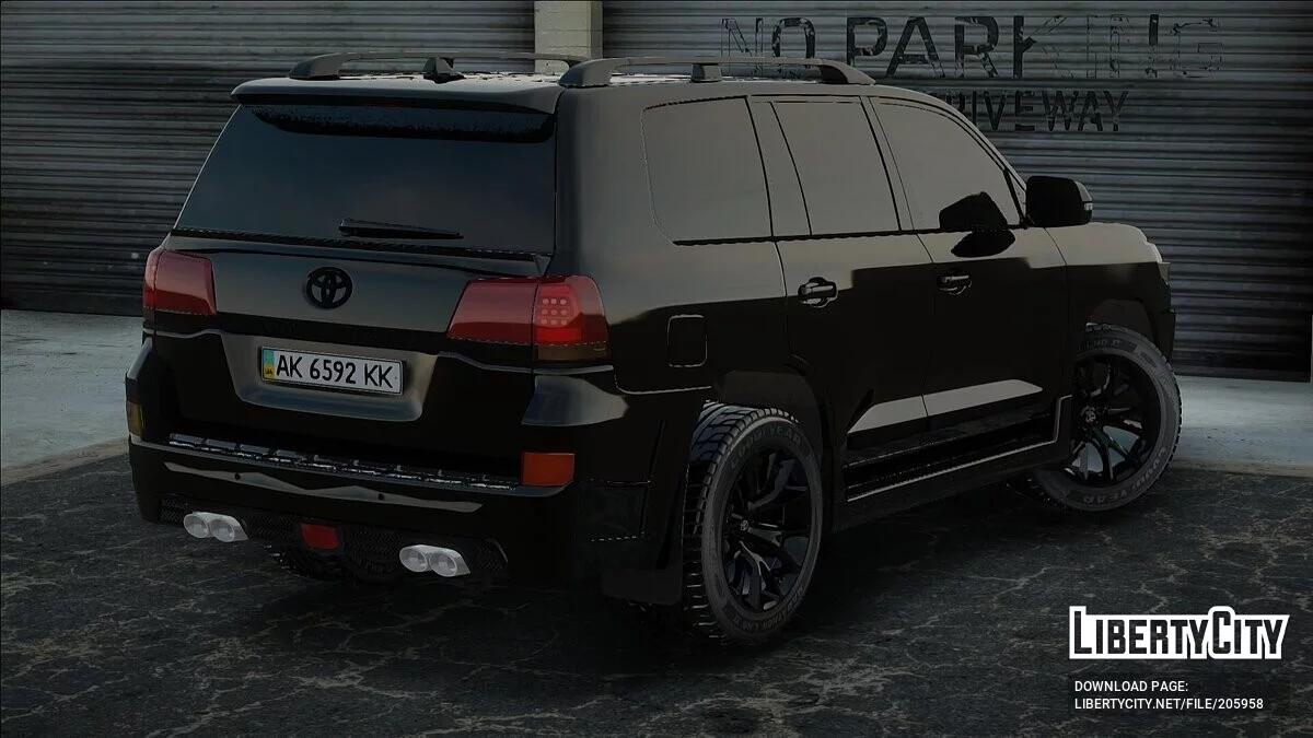 Toyota Land Cruiser V8 / GTA San Andreas