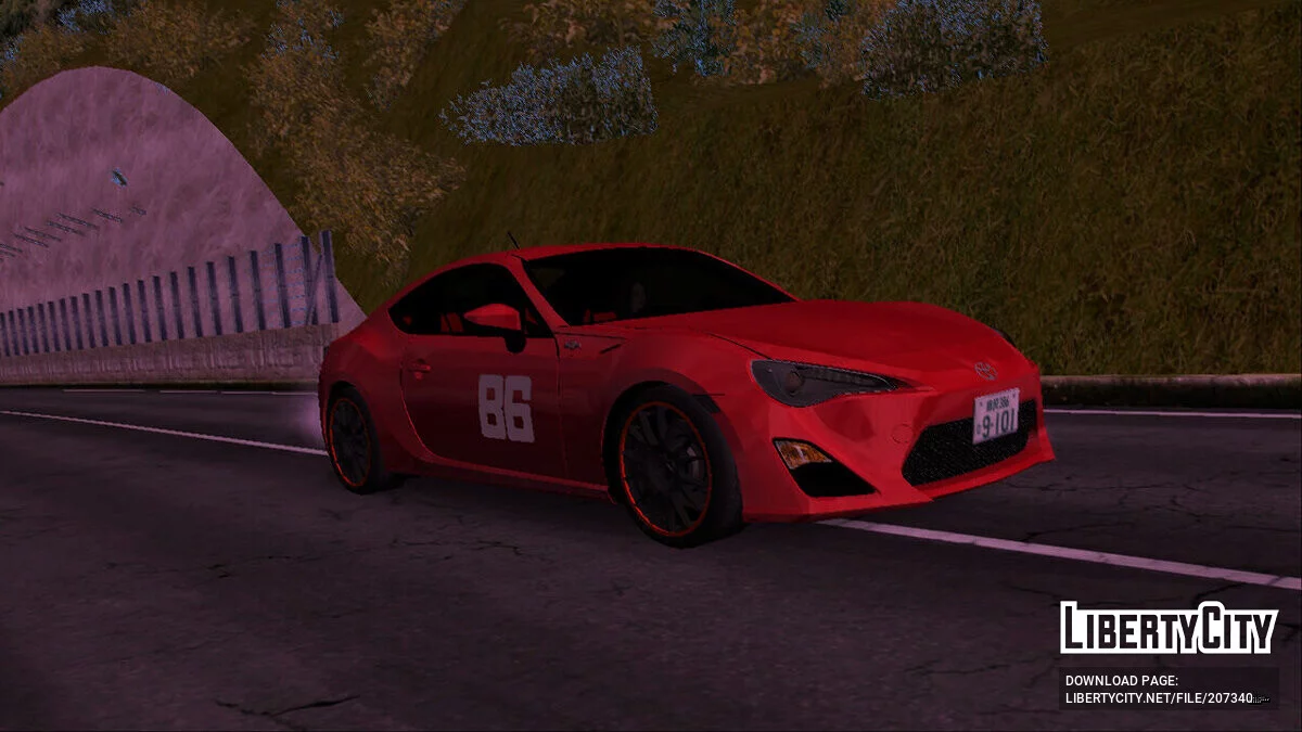Toyota GT86 MF GHOST / GTA San Andreas