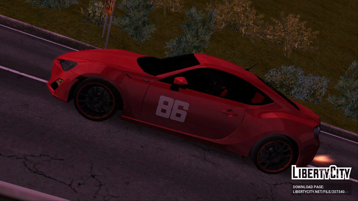 Toyota GT86 MF GHOST / GTA San Andreas