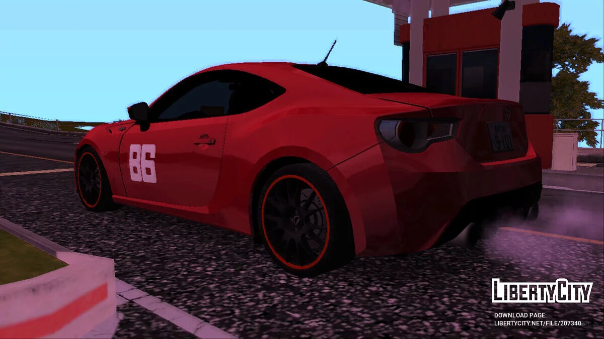 Toyota GT86 MF GHOST / GTA San Andreas
