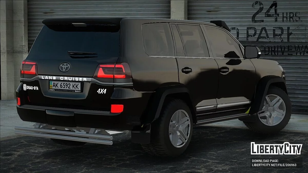 Toyota Land Cruiser 200 / GTA San Andreas