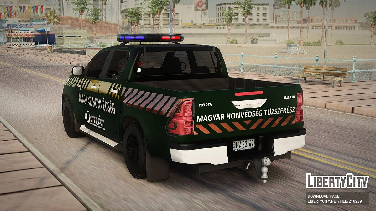 Toyota Hilux Tuzszeresz / GTA San Andreas