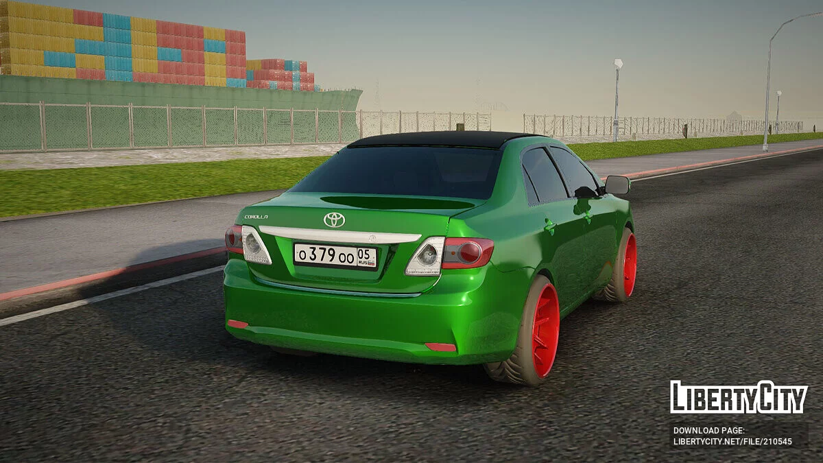 Toyota Corolla Green Edition / GTA San Andreas