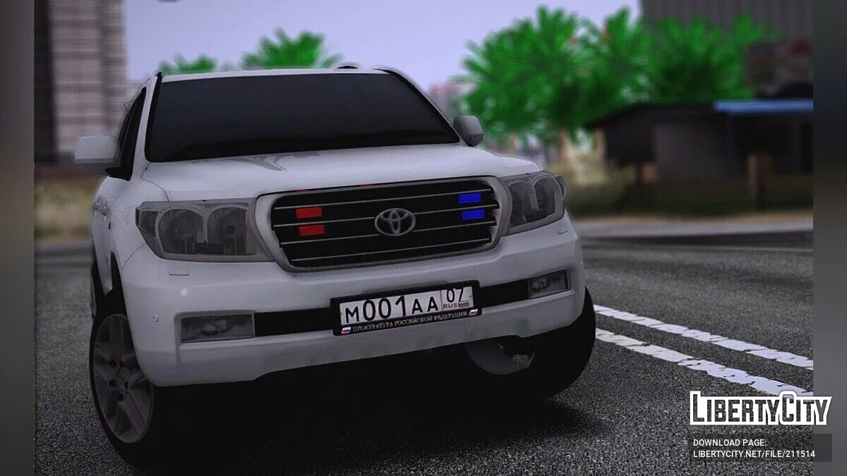 Toyota Land Cruiser 200 / GTA San Andreas