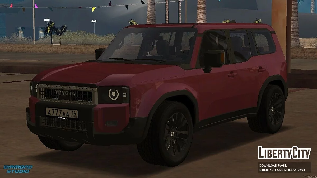 Toyota Land Cruiser 2024 + CCD / GTA San Andreas