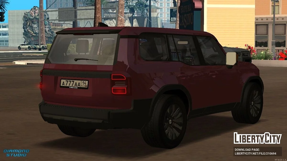 Toyota Land Cruiser 2024 + CCD / GTA San Andreas