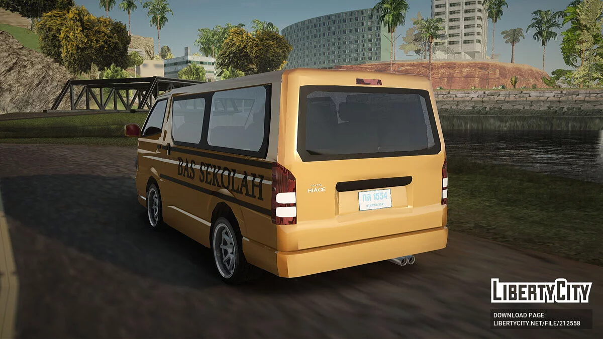Toyota Hiace School Bus / GTA San Andreas