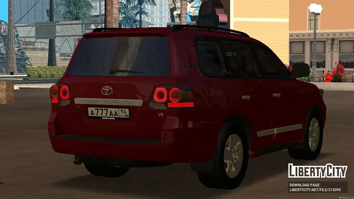 Toyota Land Cruiser 200 + CCD / GTA San Andreas