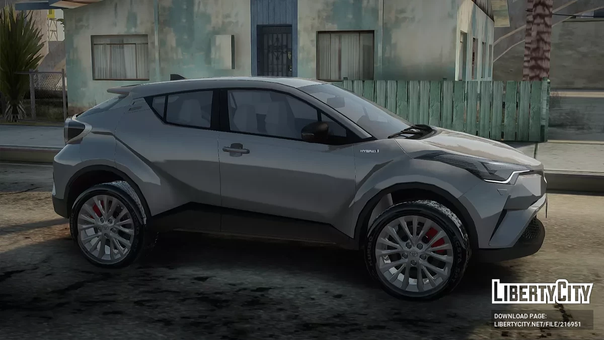 Toyota C-HR 2017 Finland Plates / GTA San Andreas