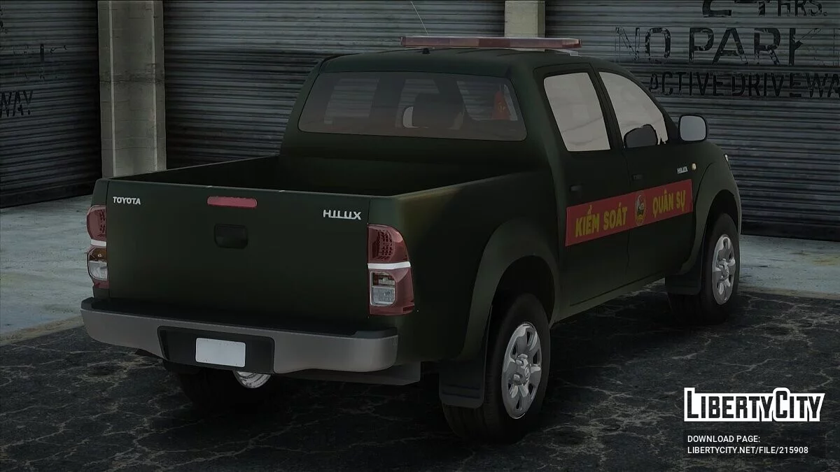 Toyota Hilux - армейская / GTA San Andreas