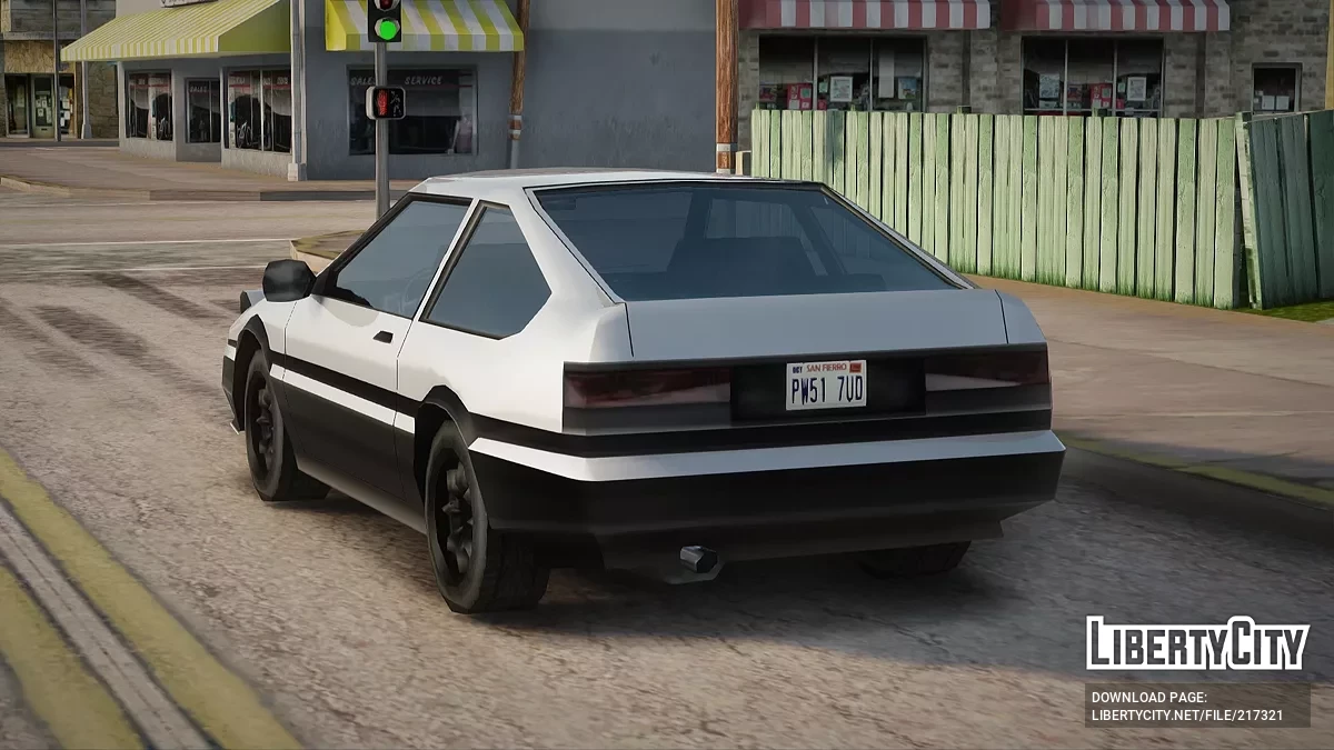 Toyota AE86 / GTA San Andreas