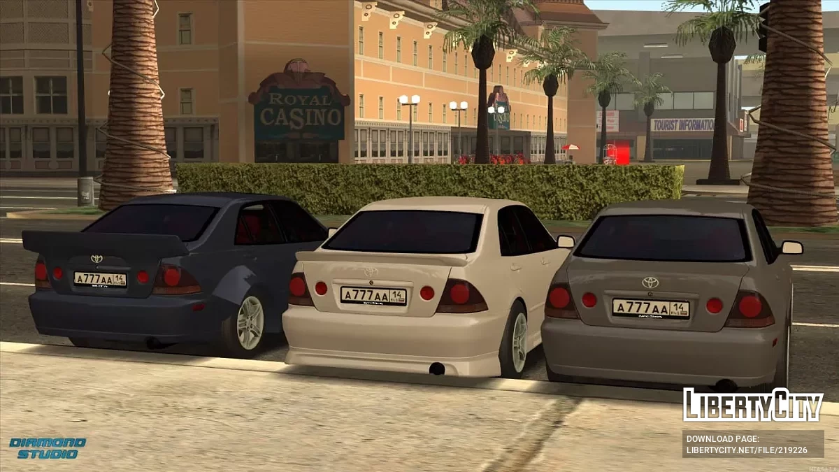 Toyota Altezza + CCD / GTA San Andreas