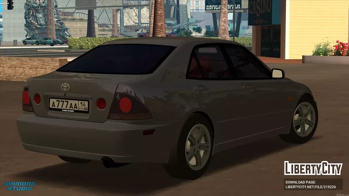 Toyota Altezza + CCD / GTA San Andreas