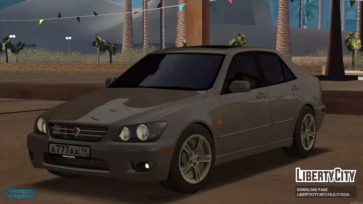 Toyota Altezza + CCD / GTA San Andreas