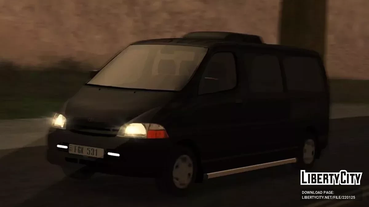 Toyota HiAce XH10 / GTA San Andreas