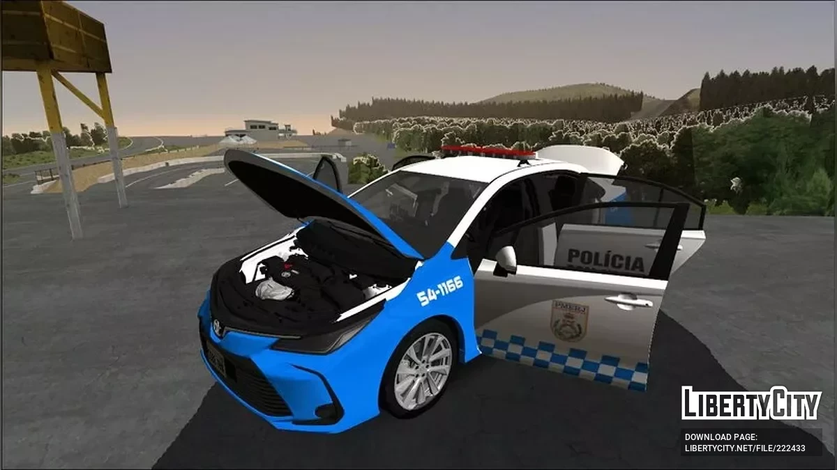 Toyota Corolla 2021 PMERJ 2025 / GTA San Andreas