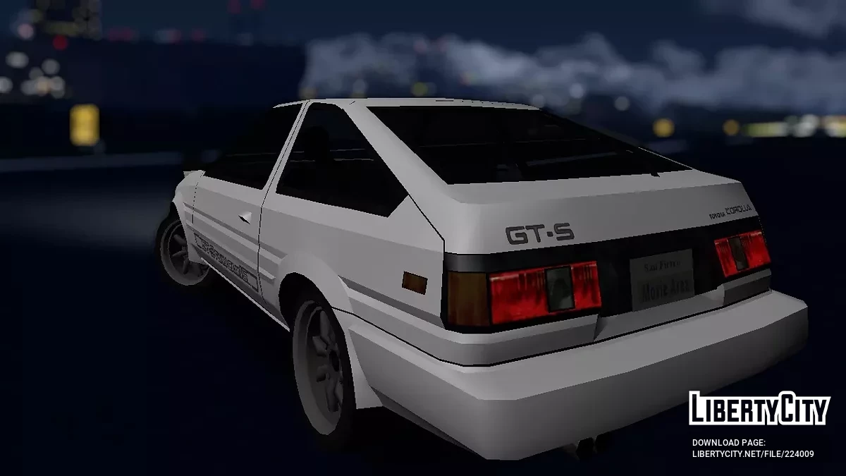 Toyota AE86 / GTA San Andreas