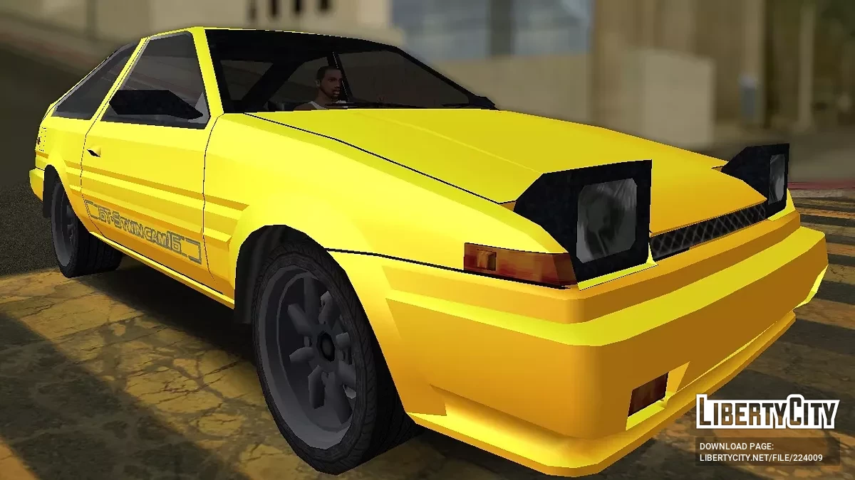 Toyota AE86 / GTA San Andreas