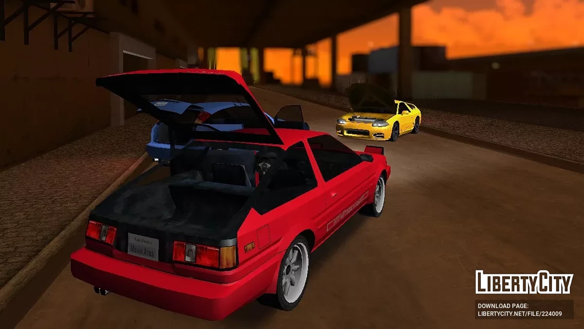Toyota AE86 / GTA San Andreas