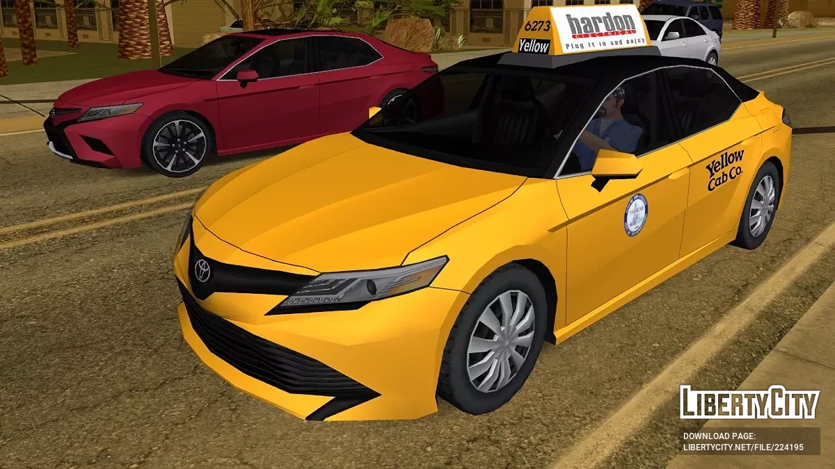 Toyota Camry Hybrid 2018 Taxi / GTA San Andreas