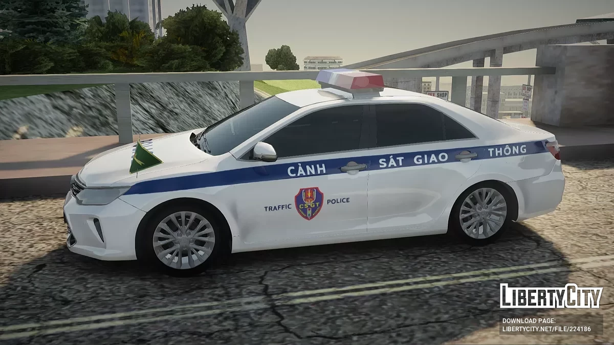 Toyota Camry Vietnam Traffic Police Car / GTA San Andreas