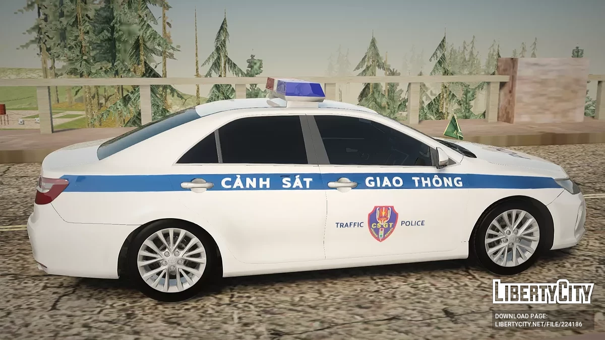 Toyota Camry Vietnam Traffic Police Car / GTA San Andreas