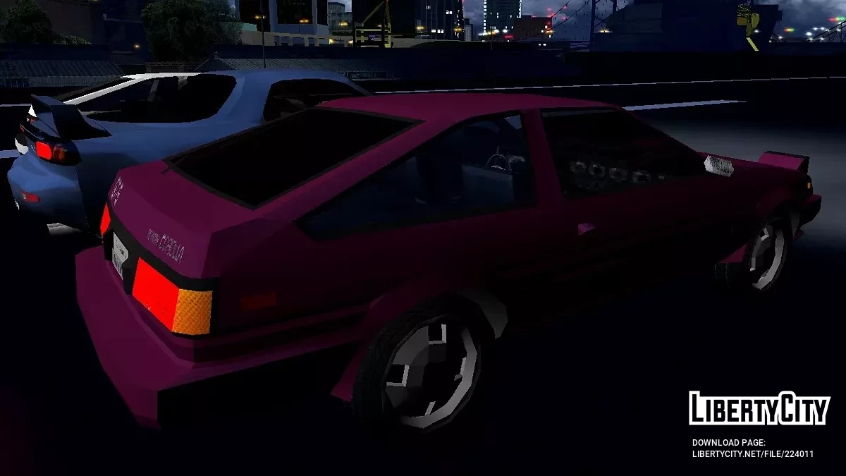 Toyota Corolla AE86 / GTA San Andreas