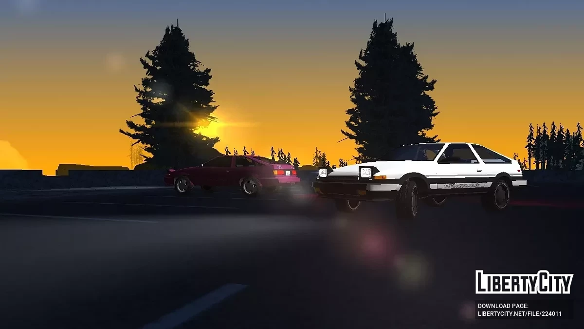 Toyota Corolla AE86 / GTA San Andreas