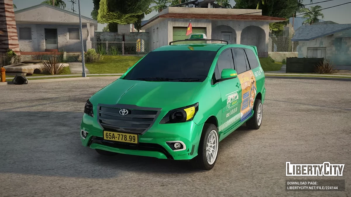 Toyota Innova Vietnam Mai Linh Taxi / GTA San Andreas