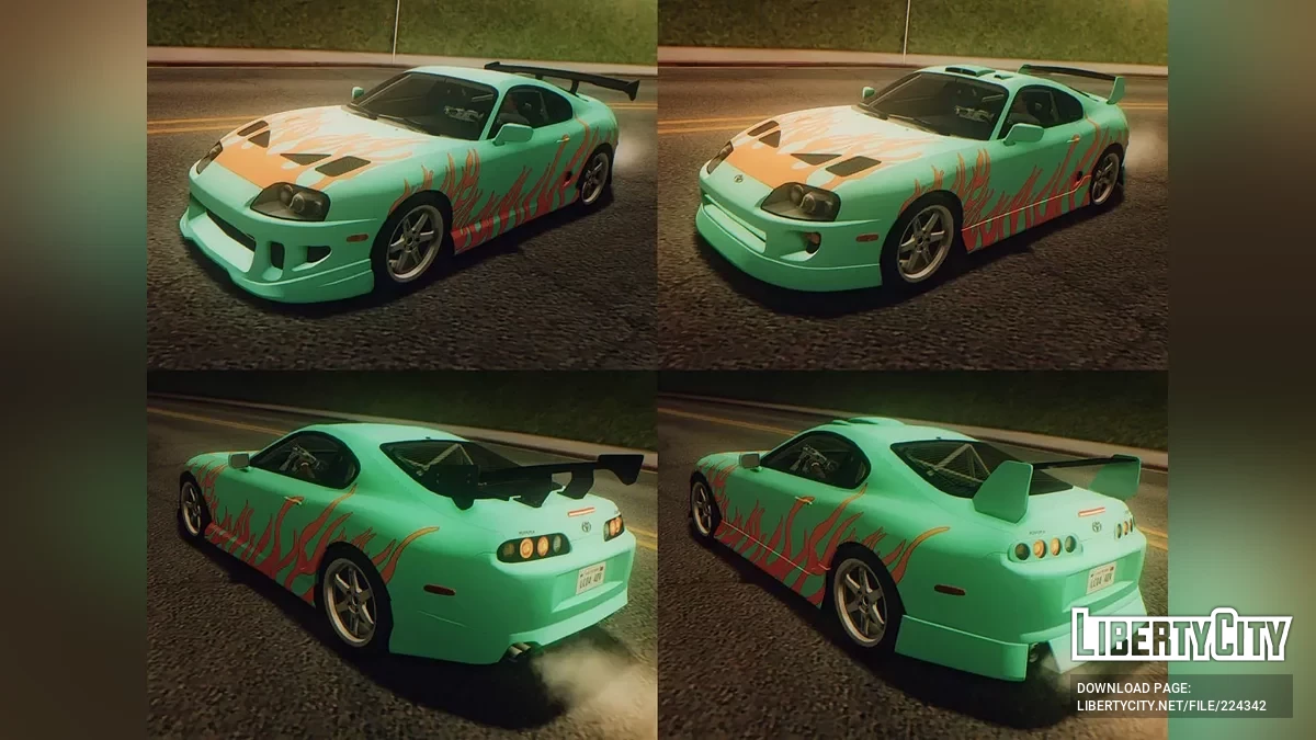 1998 Toyota Supra (JZA80) / GTA San Andreas
