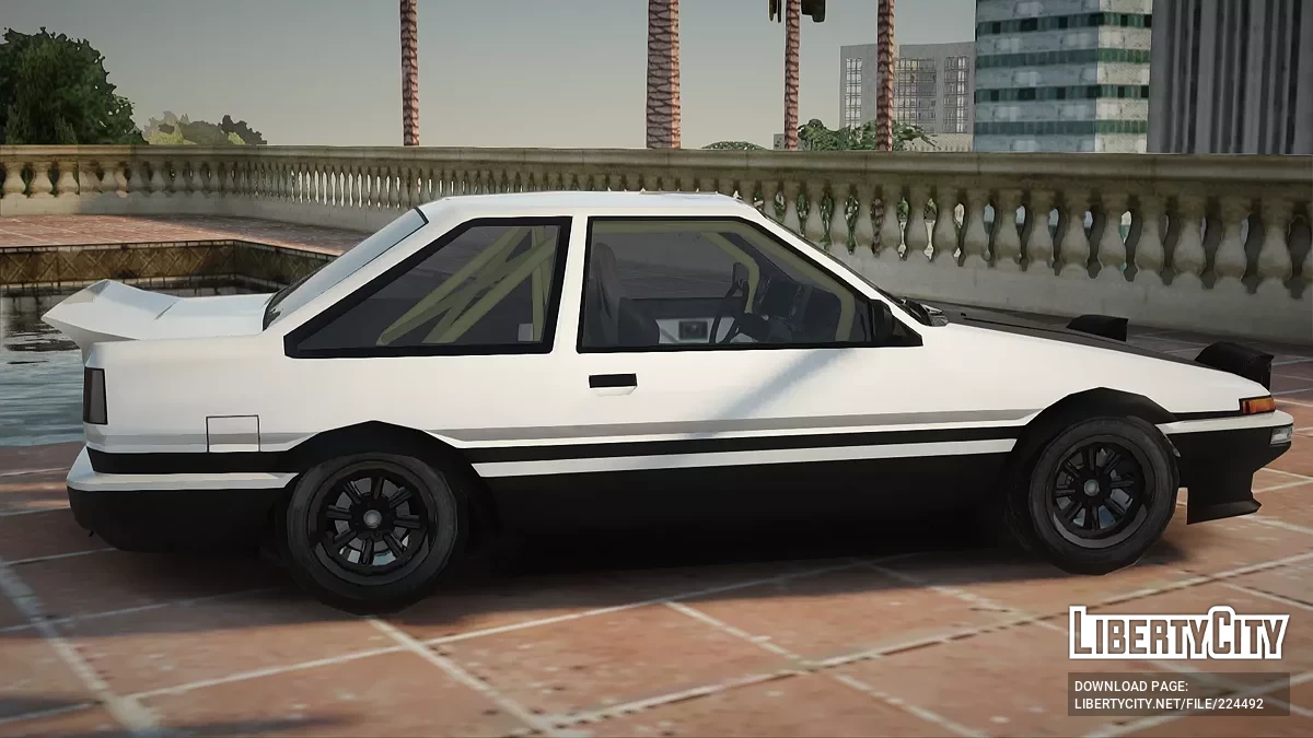 Toyota AE86 2-door / GTA San Andreas